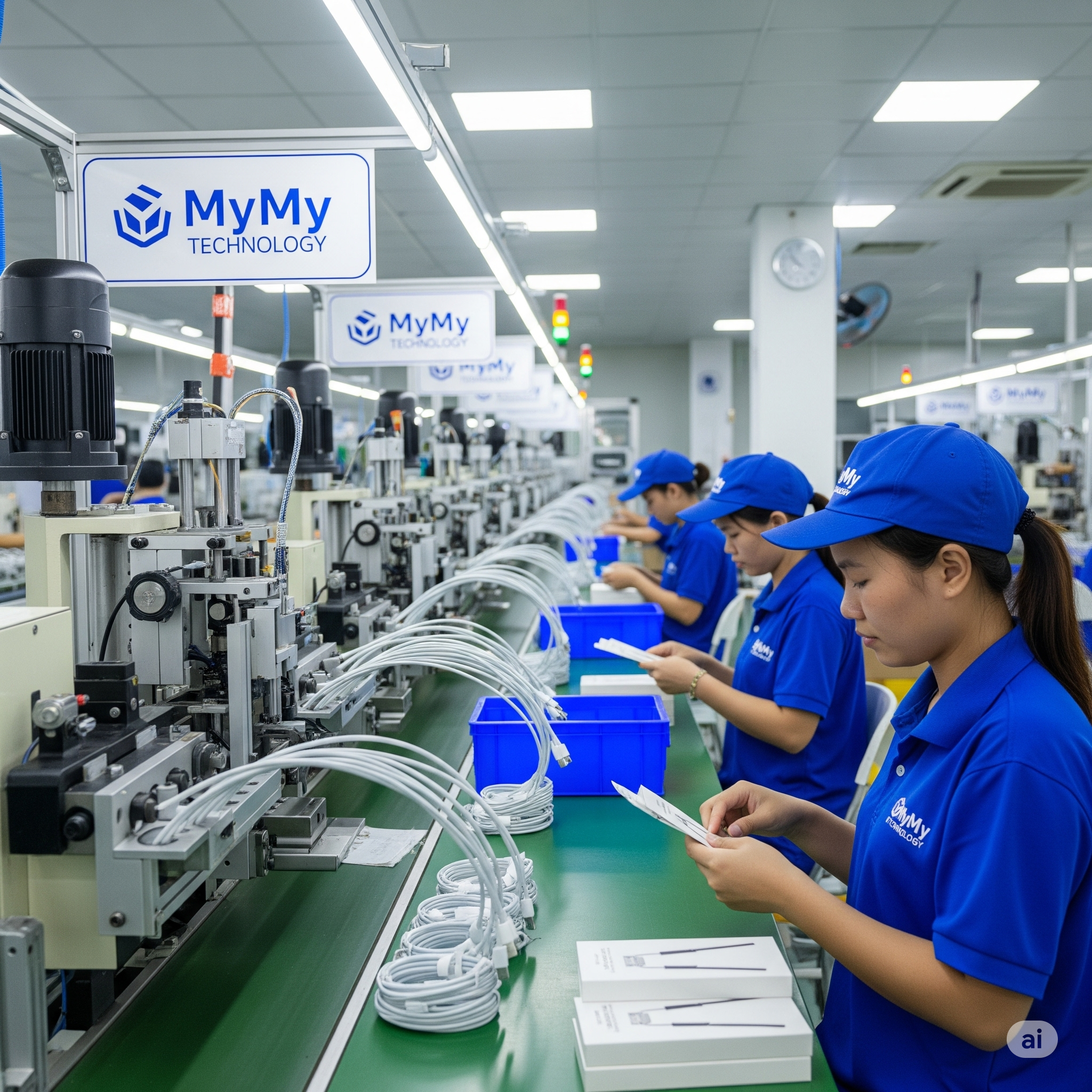 Vietnam MyMy Technology Company Produces iPhone Fast Chargers